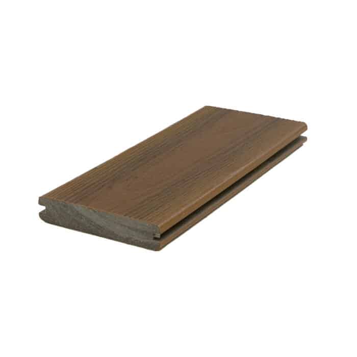 Optima Dekk Grooved Warm Cedar composite decking product image