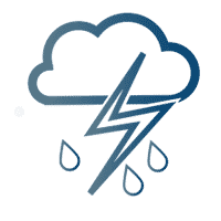 thunderstorm weather icon