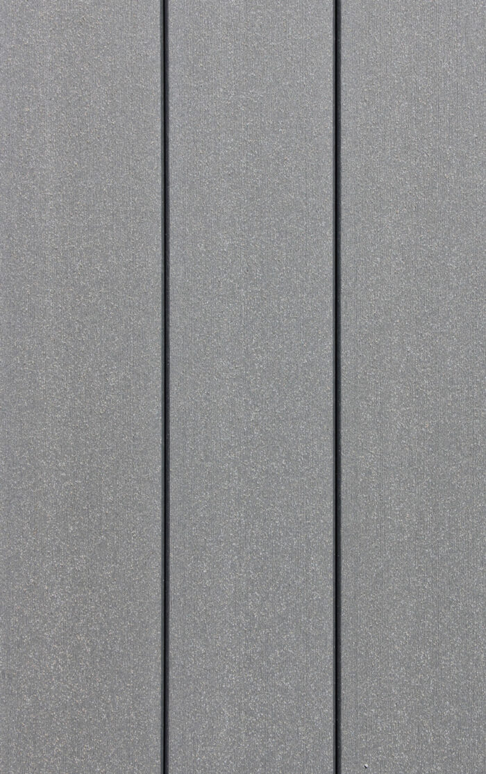Large image of driftwood gray traction finish Duxxbak decking boards.