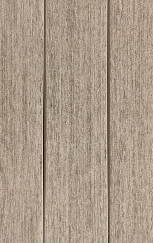 ImAGE OF DUXXBAK DECKING IN A TRACTION FINISH AND SAND COLOR