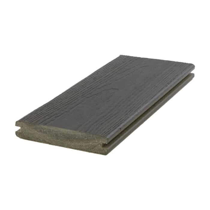 Optima Dekk Grooved Boardwalk grey composite decking product image